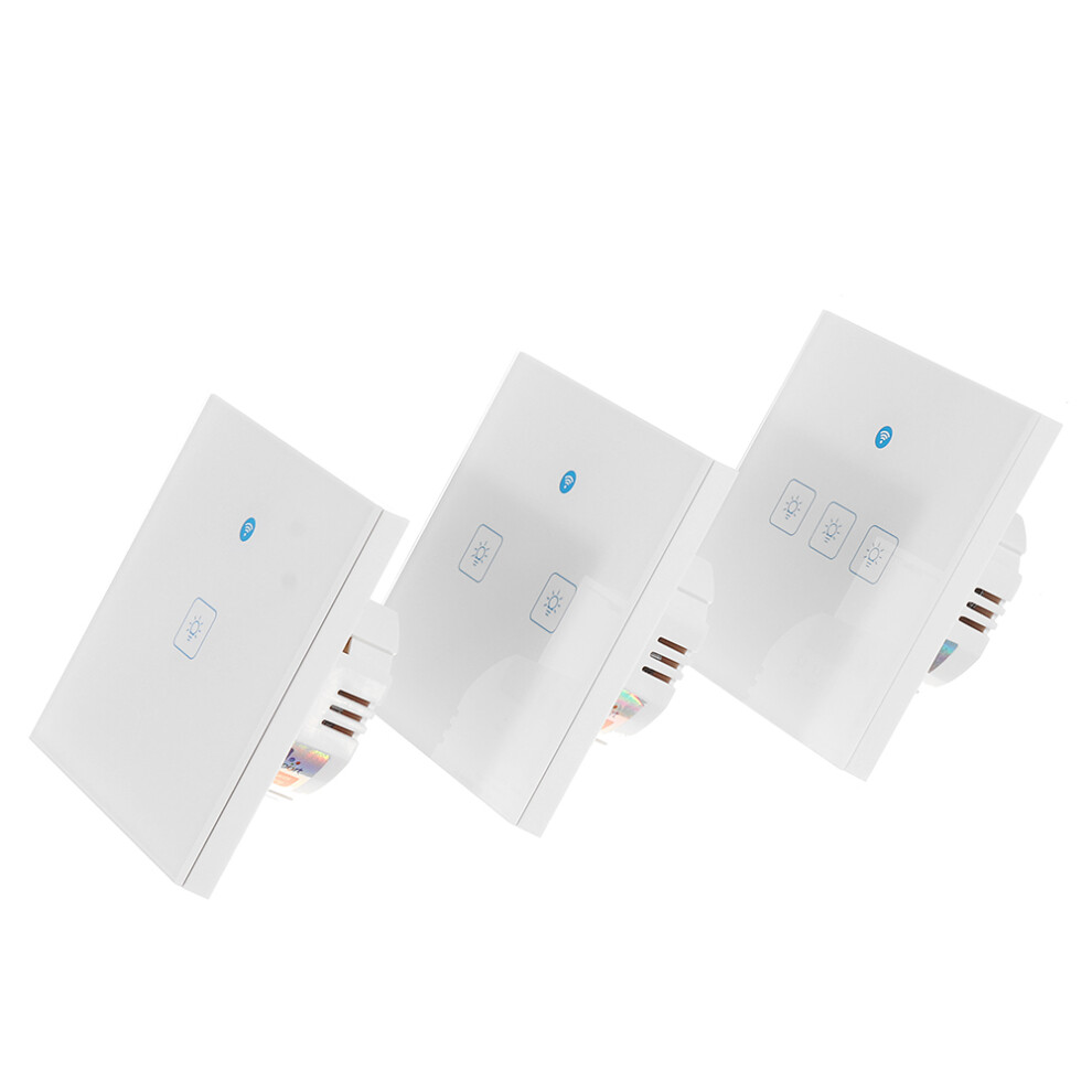 Ewelink Ac90 250V 2A 400W Eu Standard 1 2 3 Gang Wifi Touch Wall Switch 6900041186173