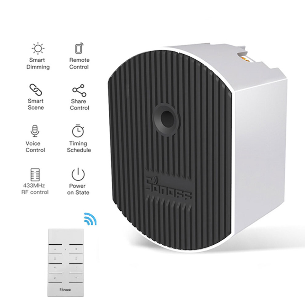 Sonoff D1 Smart Dimmer Switch Diy Smart Home Mini Switch Module Adjust Light Brightness App Voice Rm433 Rf Remote Control Work With Alexa Google Home 6901249386419