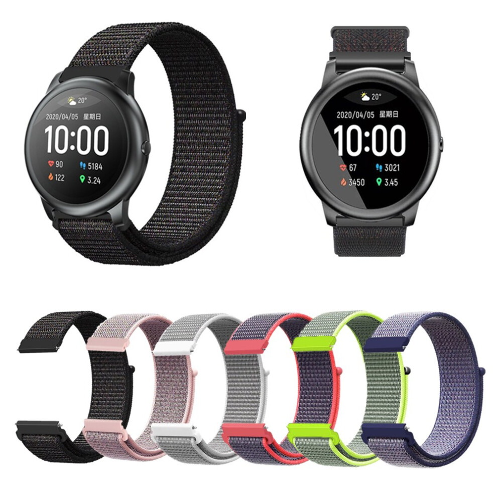 Bakeey 22Mm Nylon Canvas Smart Watch Band Replacement Strap For Xiaomi Haylou Solar Light 6900071281978