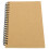 1Pcs Kraft Spiral Sketching Notebook Graffiti Creative Notebook Notepad Diary Book School Stationery 2