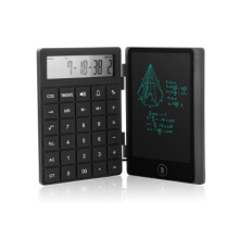 Folding Calculator Drawing Board 6 inch LCD Drawing Board Playing Computing Procedure Lock Screen Handwriting Content in English