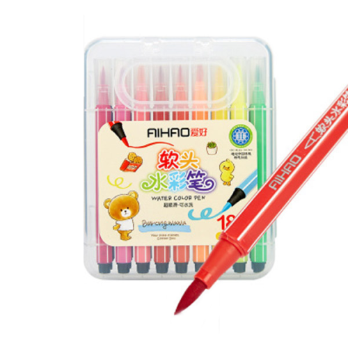 AIHAO CP600 Watercolor Paint Set Washable Soft Head Double Head 1