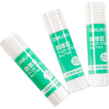Deli 7101 12Pcs Solid Glue Sticky Student Handmade Lesson Glue Financial Supplies Glue Stick Office Solid Glue Stick