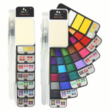42 Colors Watercolor Paint Set Solid Portable Box Watercolor Pigment Set Art Supply