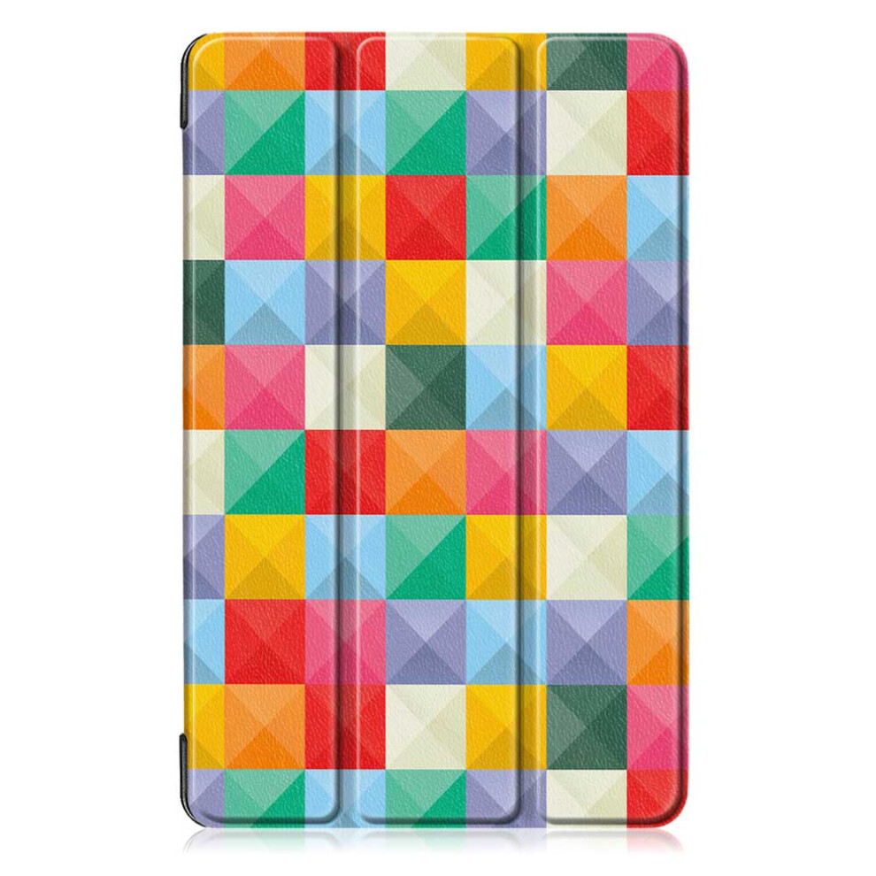 Tri Fold Pringting Tablet Case Cover For Samsung Galaxy Tab A 10.1 2019 T510 Tablet Cube 738878633081