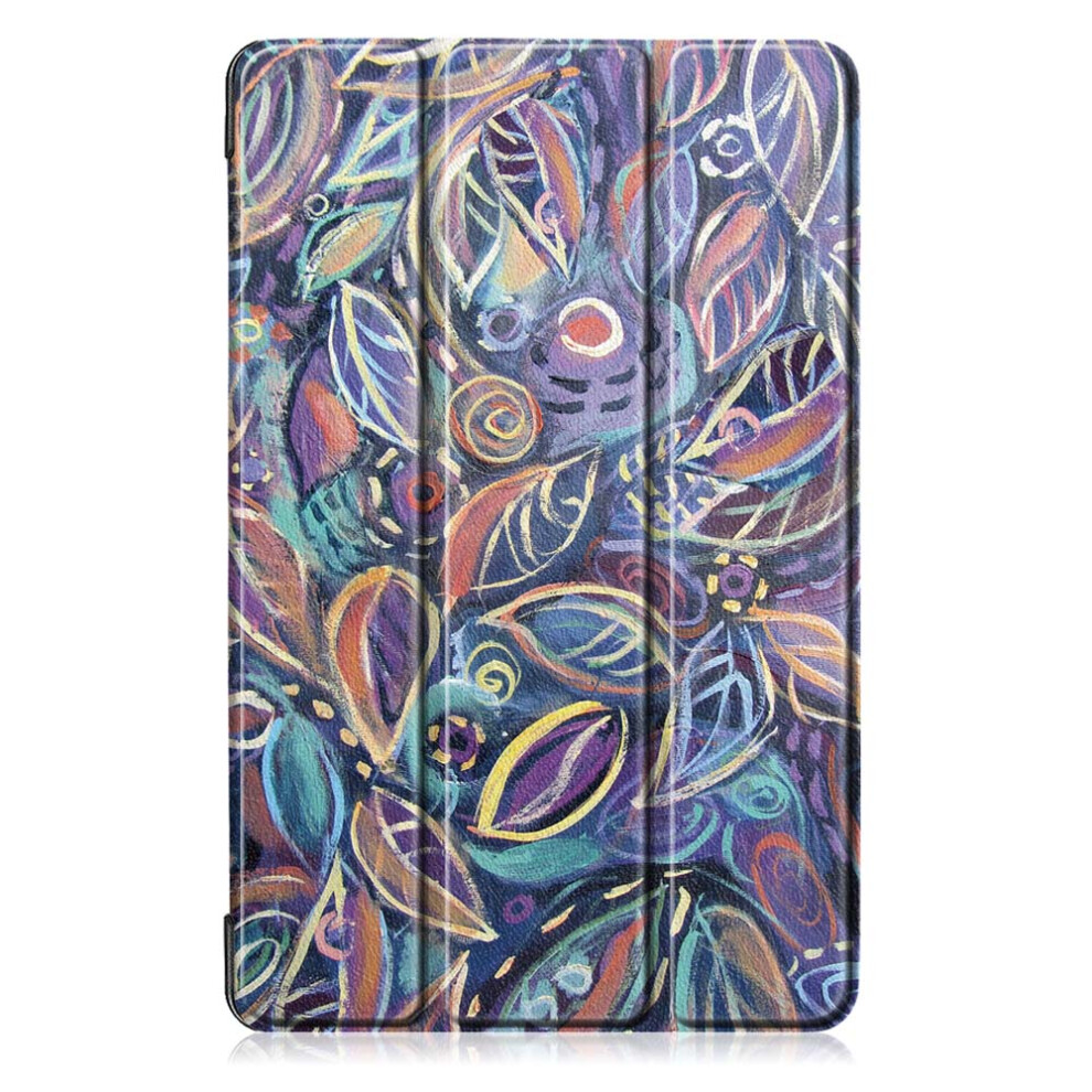 Tri Fold Pringting Tablet Case Cover For Samsung Galaxy Tab A 10.1 2019 T510 Tablet Tree Leaves 715939919254