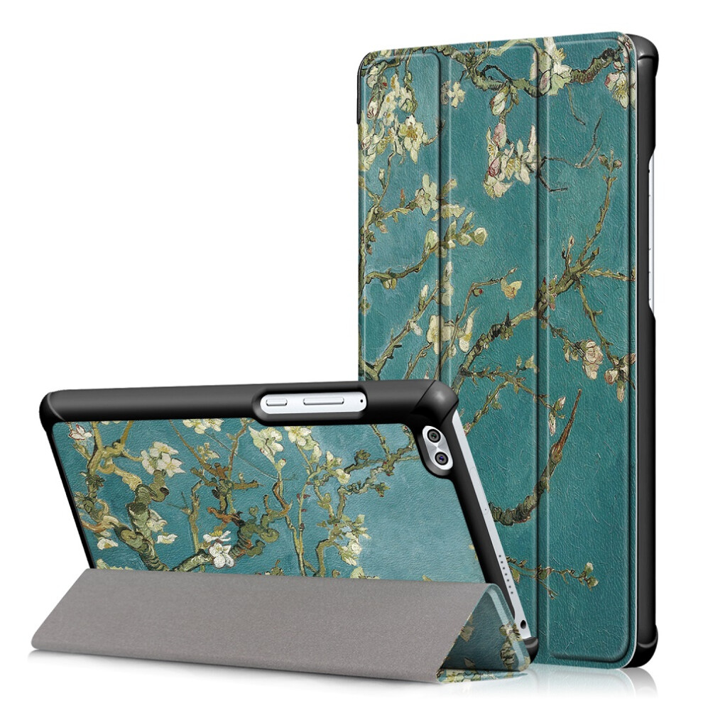Apricot Blossom Tri Fold Case Cover For 8 Inch Huawei Honor Waterplay Hdl W09 Tablet 3796737019008