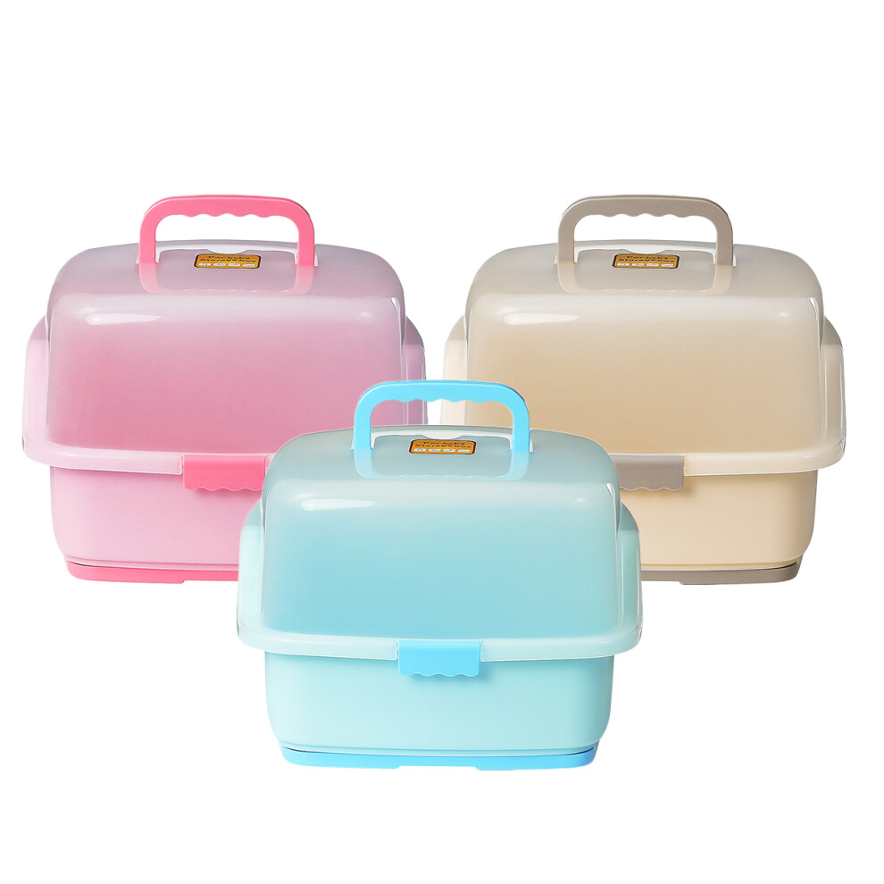 Baby Portable Bottle Drying Racks With Anti dust Cover Large Nursing Bottle Storage Box Baby Dinnerware Organizer
