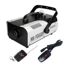900W 220V RGB 3in1 Fog Smoke Machine Party Stage LED Light + Remote Controller