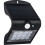 Luceco Luceco LED Solar Guardian Wall Light with PIR Motion Sensor Black 1.5W 1
