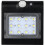 Luceco Luceco LED Solar Guardian Wall Light with PIR Motion Sensor Black 1.5W 8