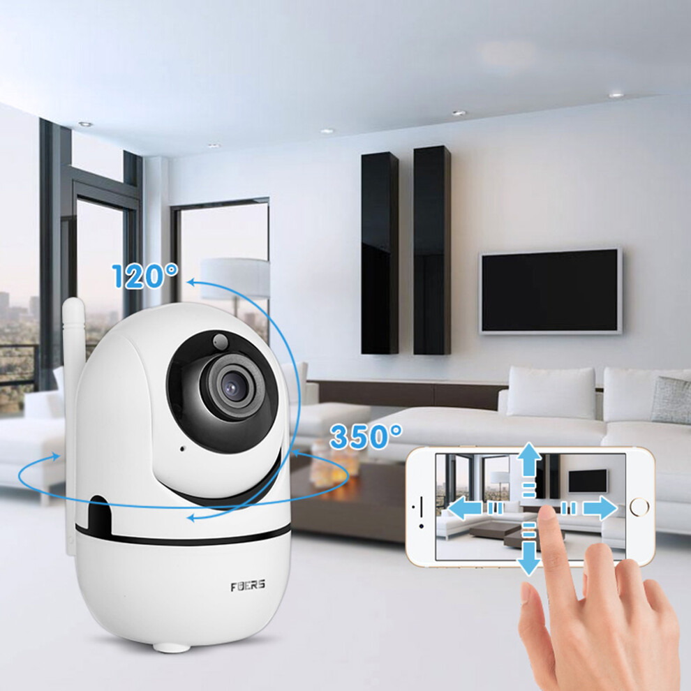 Fuers 1080P IP Camera Tuya APP Baby Monitor Automatic Tracking Security Indoor Camera Surveillance CCTV Wireless WiFi Camera