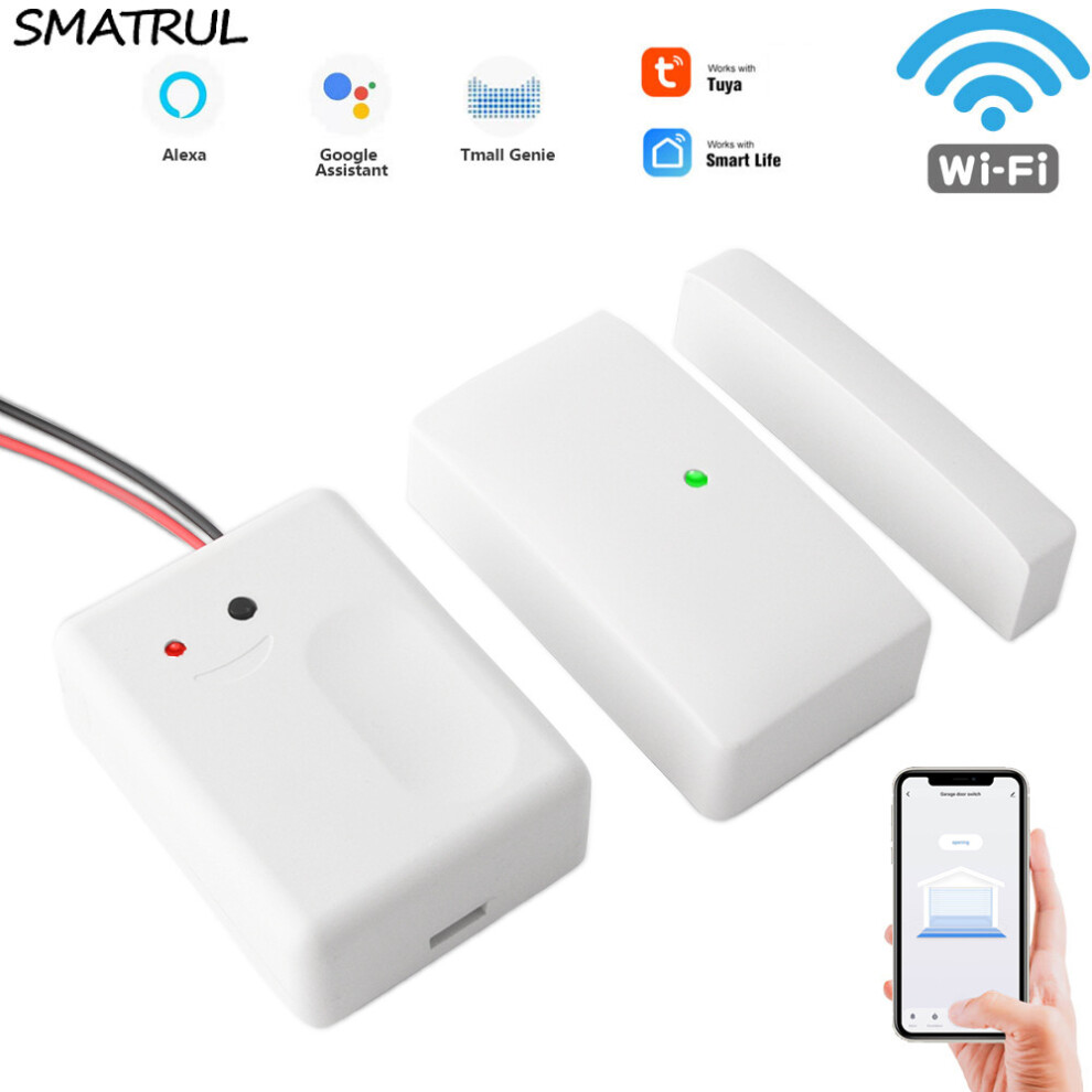 Smatrul Wireless Tuya Wifi Garage Door Switch Controller Smart Phone Remote Control Switch Work With Amazon Alexa Google Assistant 6901250050187