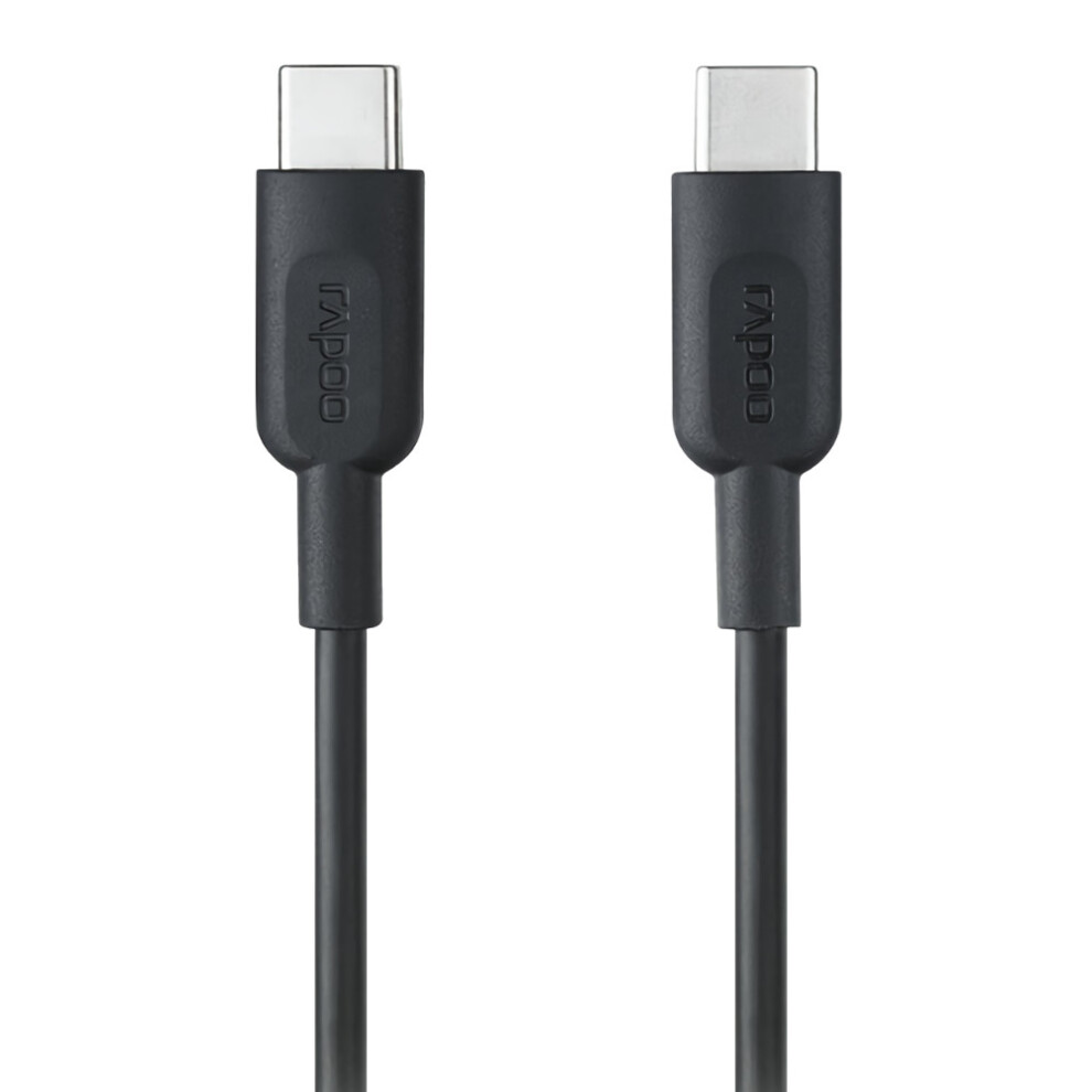 Rapoo Pd 60W Type C To Type C Super Fast Charging Data Cable For Smarphone Tablet Laptop 6900079420706