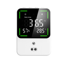 Bakeey Smart Thermometer and Hygrometer Infrared Forehead Thermometer Negative Ion Purification LCD Display Electronic Thermometer and Hygrometer
