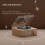 X11 Retro Record Player Model Portable Speaker bluetooth Speaker Rotation Button Alarm Clock Wireless Speaker 6