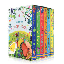 6 Books set English Painting Book Educational 3D Flap Picture Books Baby Children Reading Book for Children Gifts
