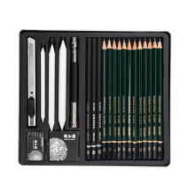 DELI 58171 Sketching Art Set Professional Sketch Charcoal Pencils Art Painting Drawing Stationery Sketch Art Supplies