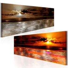 40*120 45*135cm Canvas Unframed Wall Painting Sea Sunset Hanging Pictures Modern Home Wall Decoration Supplies