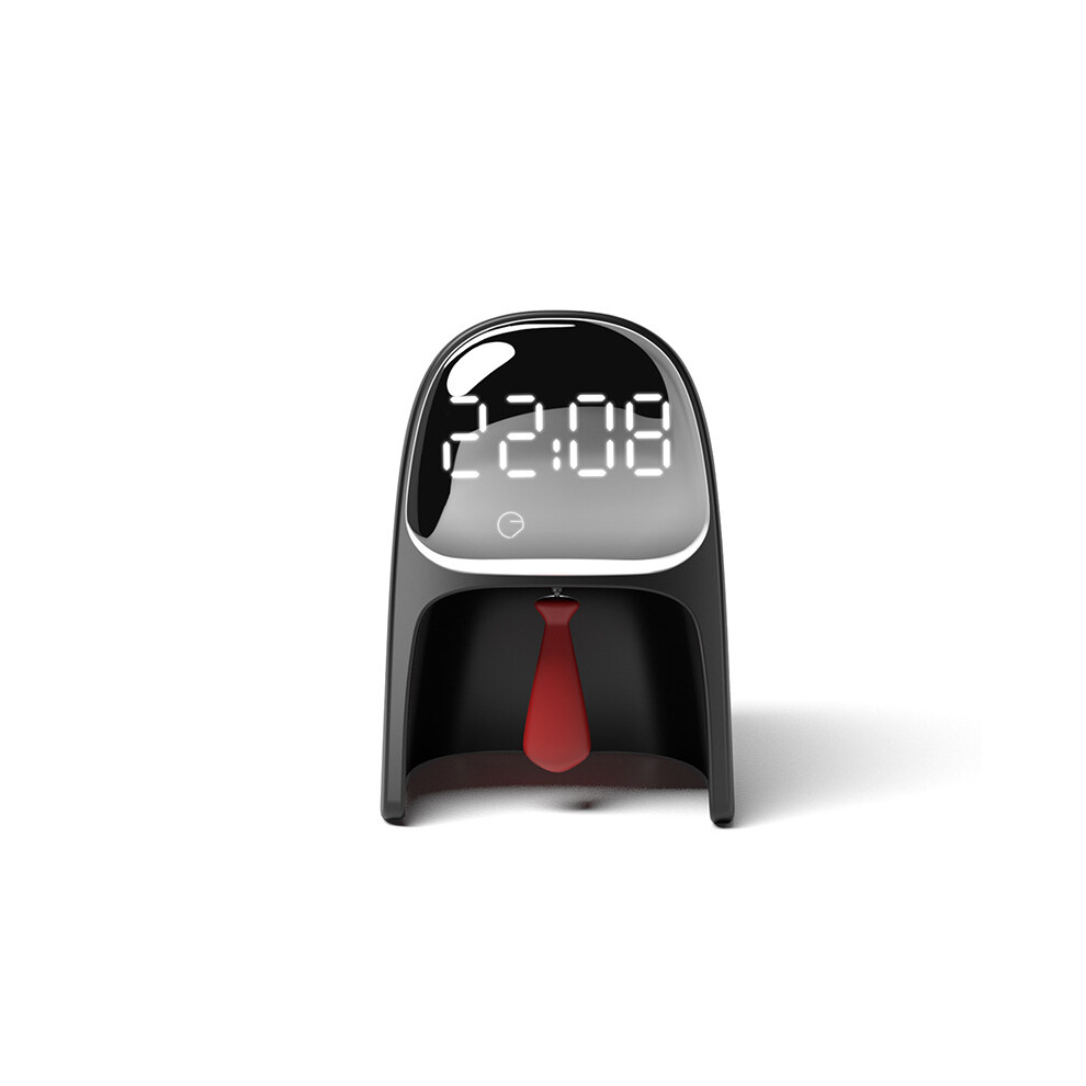 D01A 01 Time gentleman Alarm Clock Desktop Lamp Intelligent Multi functional Timing Bedroom Bedside Lamp