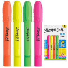 Sharpie 4 Pcs set Jelly Highlighter Fluorescent Pens Colorful Marker Pen Blister Pen Stationery Office School Supplies from XIAOMI YOUPIN