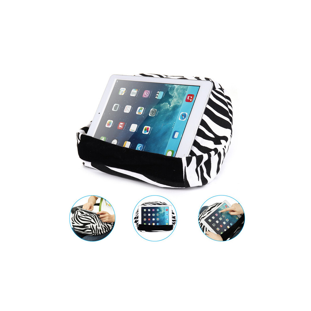 Universal Soft Canvas Reading Tablet Ipad Lazy Pillow Stand Cellphone Holder 671966131468