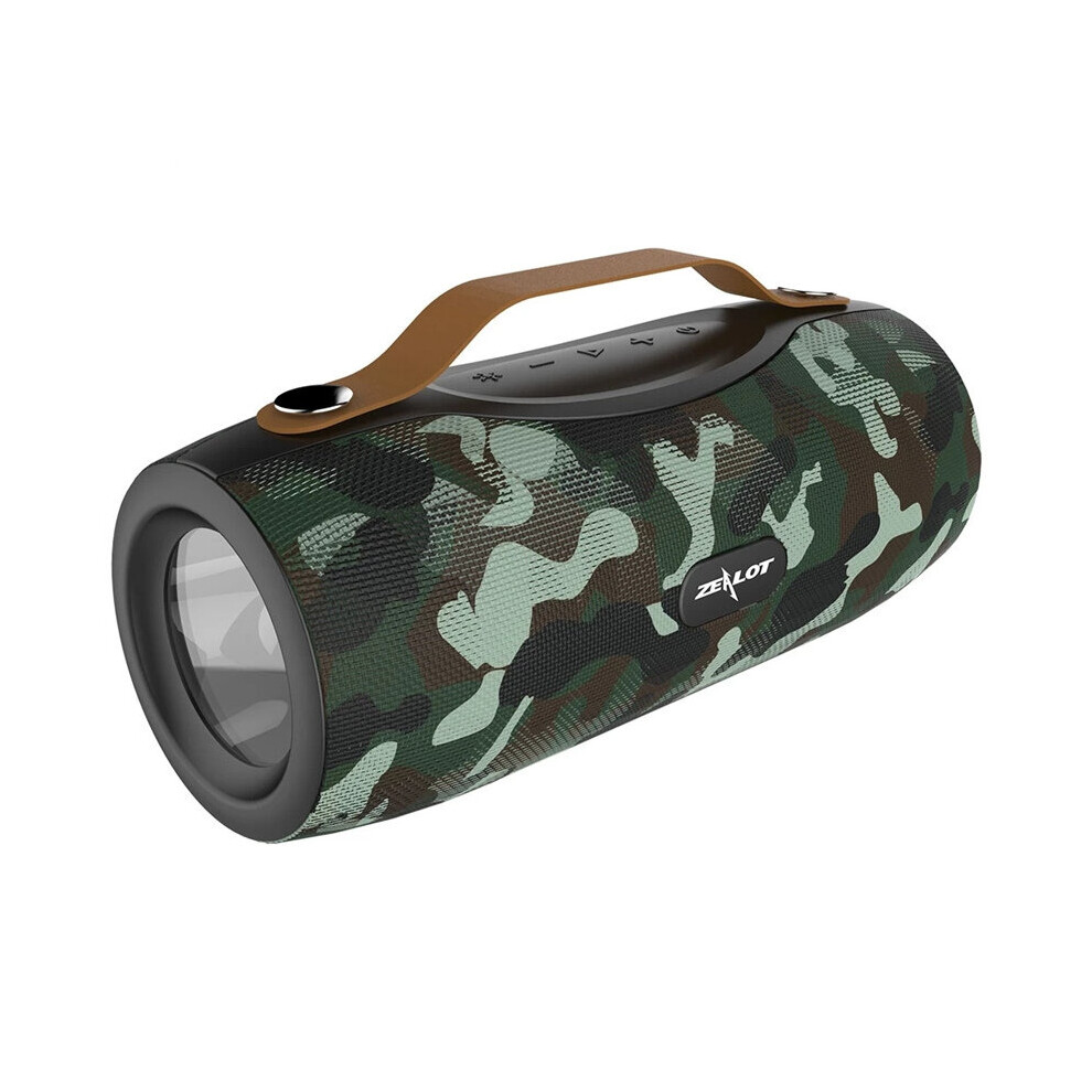 Zealot S29 Bluetooth Speaker Fm Radio Wireless Portable Speaker Boombox With Flashlight Support Tws Tf Aux Usb Flash Drive 6914215468248