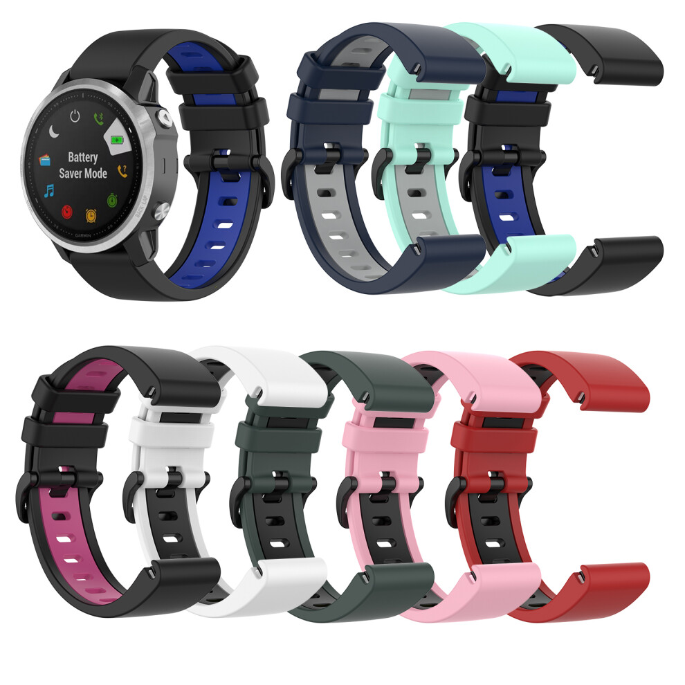 Bakeey 26MM Colorful Watch Strap for Garmin Fenix 6X Smart Watch