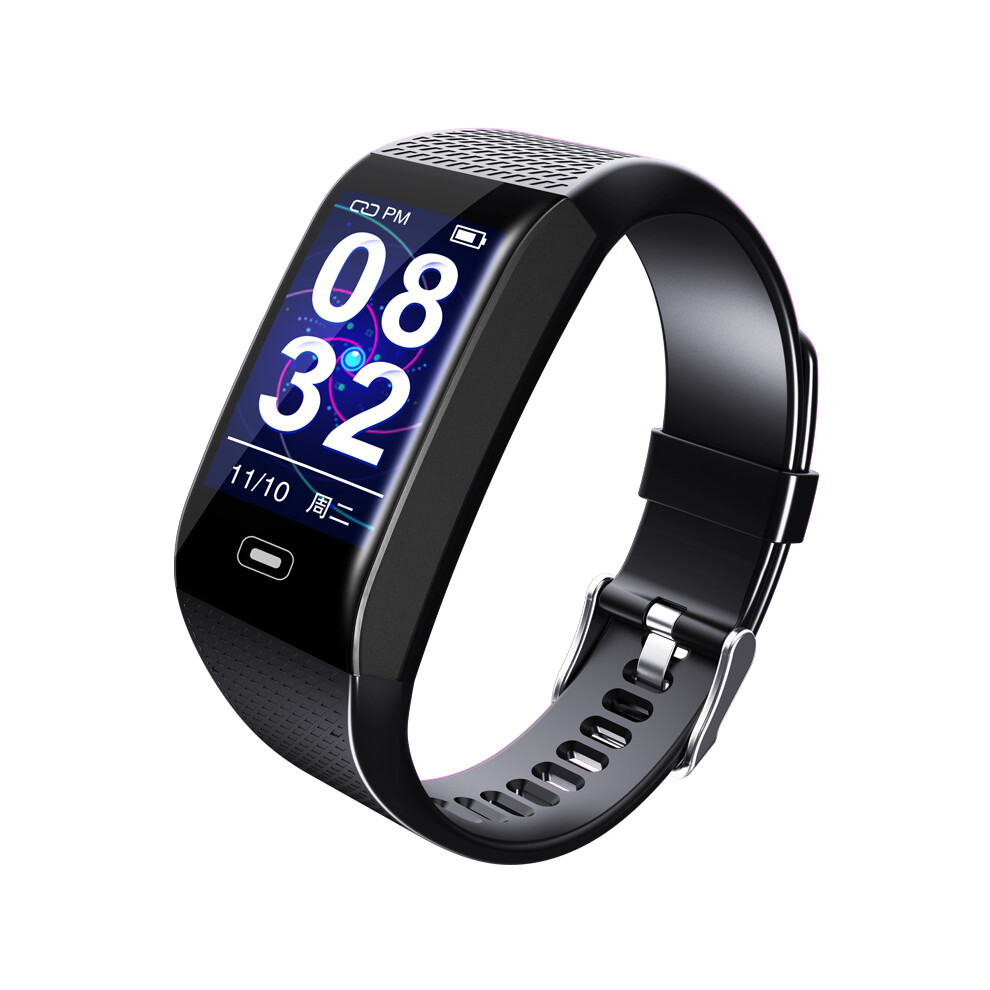 Bakeey Ck28 Dynamic Ui Interface Smart Watch 24 Hours Training Monitor Health Tracker Sport Wristband Black/Purple/Blue 3345536237368