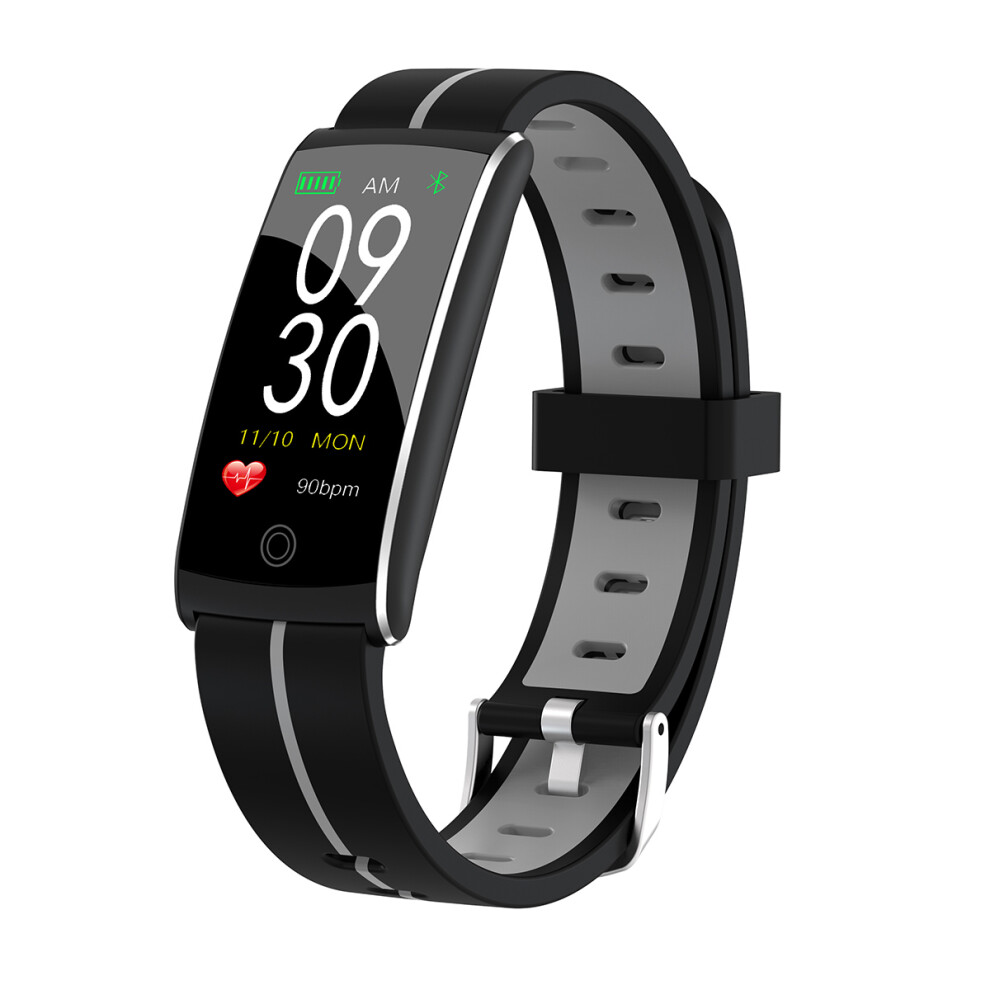 Bakeey F10+ Fashion Color Heart Rate Blood Pressure Oxygen Intelligent Message Ip68 Smart Watch Gray/Green/Red 6900041286460