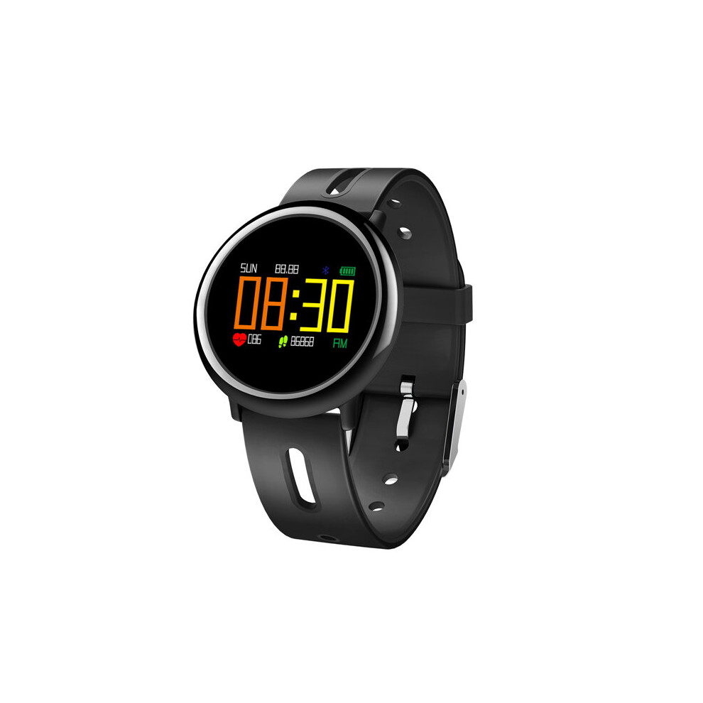 Bakeey Hb08 Blood Pressure Heart Rate Monitor Long Standby Fitness Tracker Bluetooth Smart Watch Black/Grey/Red 039339502992