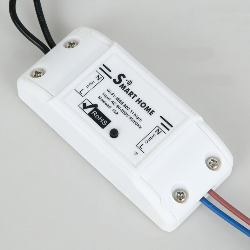 Bakeey 10A Basic Wifi Smart Switch Wireless Home Automation Relay Module Tuya App Remote Light Control Work With Alexa Google Home 6906138436091