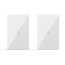 MoesHouse BS US W WiFi Smart Boiler 16A Switch Water Heater Smart Life Tuya APP Remote Control Alexa Google Home Voice Control Glass Panel