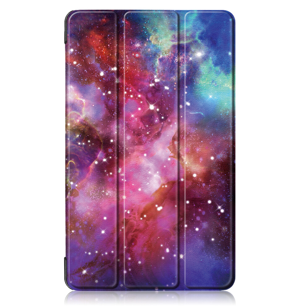 Printing Tri Fold Tablet Case For Samsung Tab A 8.0 2019 Milky Way 6914215359010