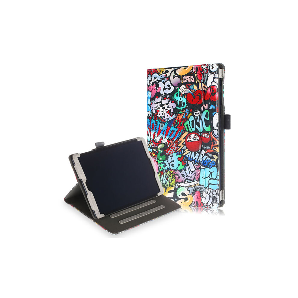 Folio Stand Tablet Case Cover For Samsung Galaxy Tab A 10.1 2019 T510 T515 Doodle 715939924395