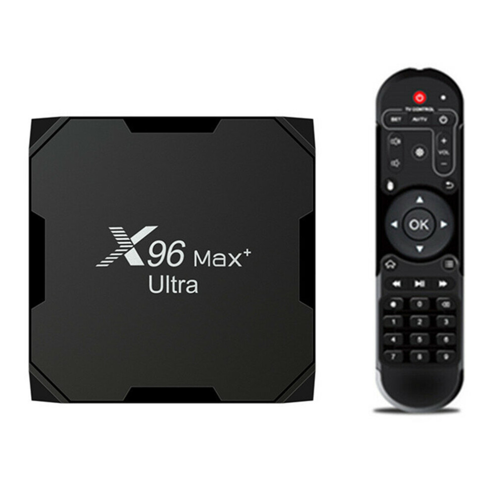 X96 Max Plus Ultra Tv Box Android 11 Amlogic S905x4 Support Av1 8K Dual Wifi Bt Youtube Media Player 4Gb 64Gb 6900965107100