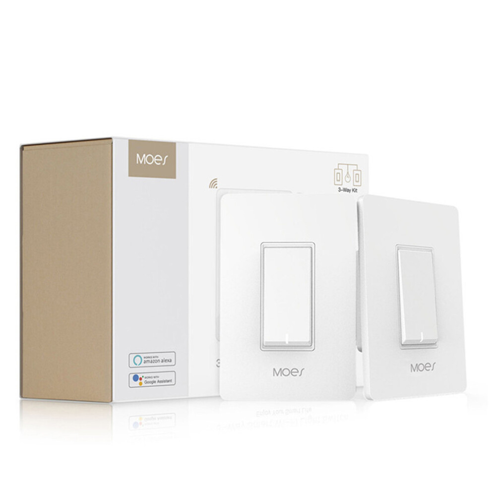 Moeshouse 3 Way Wifi Smart Light Switch Light Fan Control App Remote Control Works With Alexa And Google Home No Hub Required 703931915350