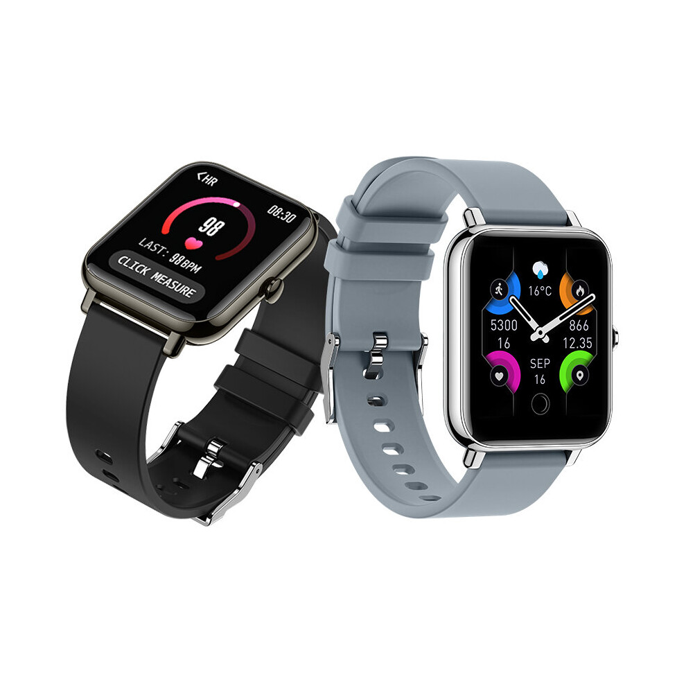 Bakeey P22 Plus 1.69 Inch Touch Screen Heart Rate Blood Pressure Oxygen Monitor Customized Watch Faces Bt5.0 Smart Watch 6900088202034