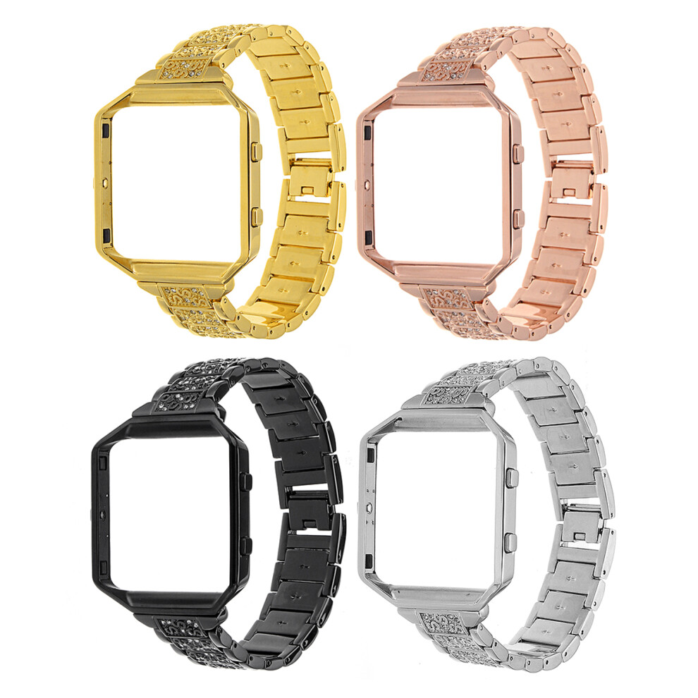 Stainless Steel Replace Watch Strap Band + Metal Frame For Fitbit Blaze Tracker Not,Specified 7630030513237