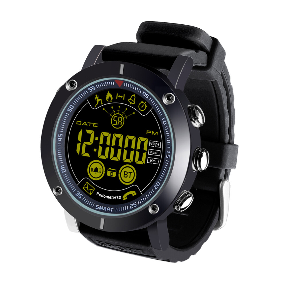 Bakeey Ex19 All Day Activity Record Metal Body Luminous 5Atm Message 12 Month Standby Smart Watch 3345536036831