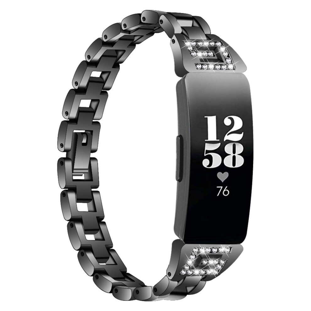 Bakeey Watch Band Stainless Steel Watch Strap For Fitbit Inspire Hr Silver 6900052872294