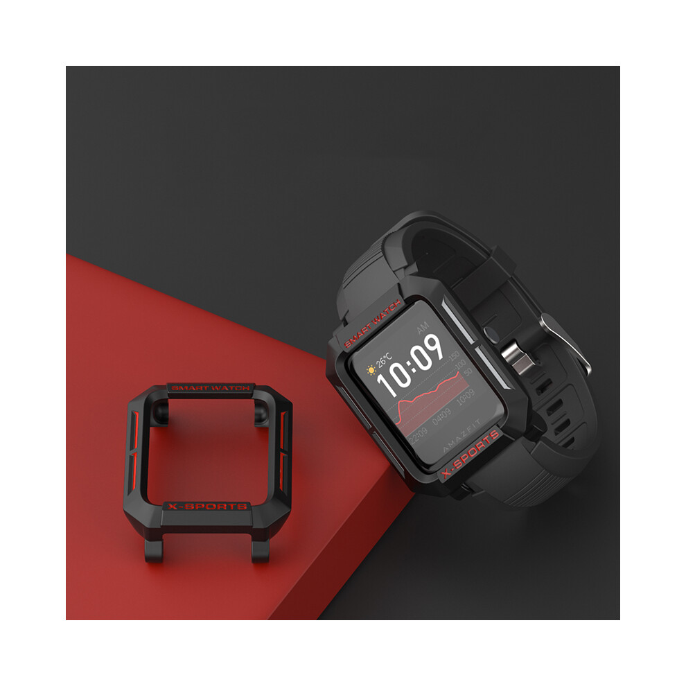 Bkaeey Tpu Watch Case Cover Watch Protector For Amazfit Bip S Smart Watch 8323793458905