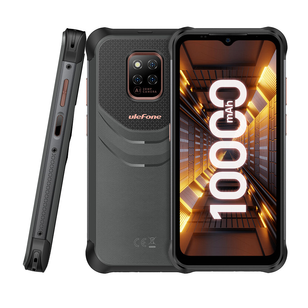 Ulefone Power Armor 14 Pro Global Version Helio G85 6Gb Ram 128Gb Rom 6.52 Inch 60Hz Refresh Rate 10000Mah Ip68 Ip69k Android 12.0 Rugged 4G Phone 6902960819712