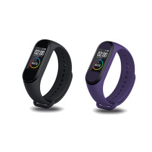 Black+Purple Watch Screen Protector Watch Film for Xiaomi Miband 4