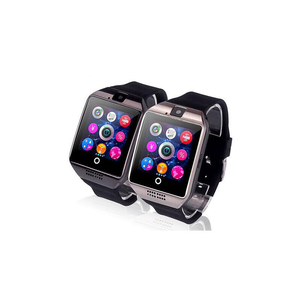 Bakeey Q18 Sleep Monitor Pedometer Camera Sms Sim Tf Card Bluetooth Smart Watch For Ios Android 783956210685
