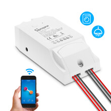 SONOFF Dual R2 Channel DIY WIFI Wireless APP Remote Control Switch Socket Module AC 90 250V For Smart Home