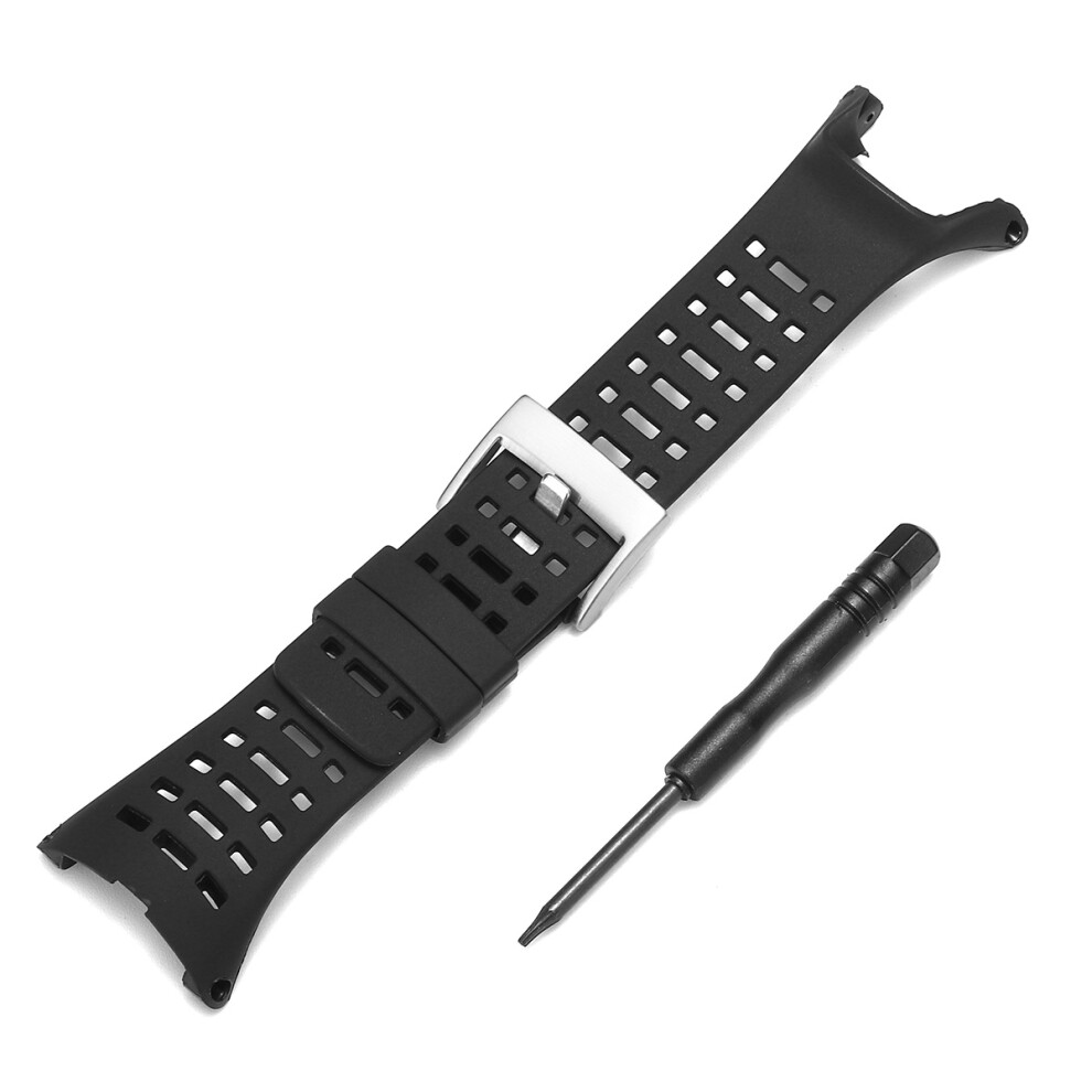 Silicone Watch Band For Suunto Ambit 3 Peak Ambit 2 Black 6901250815038