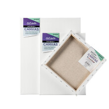 15 *15CM 6Pcs Canvas Artboard Linseed Oil Painting Frame Drawing Board for Beginners Oil Painting Supplies