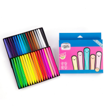 36 Colors Kids Triangle Crayons Non toxic Multicolor Crayon Painting Beginners School Supplies