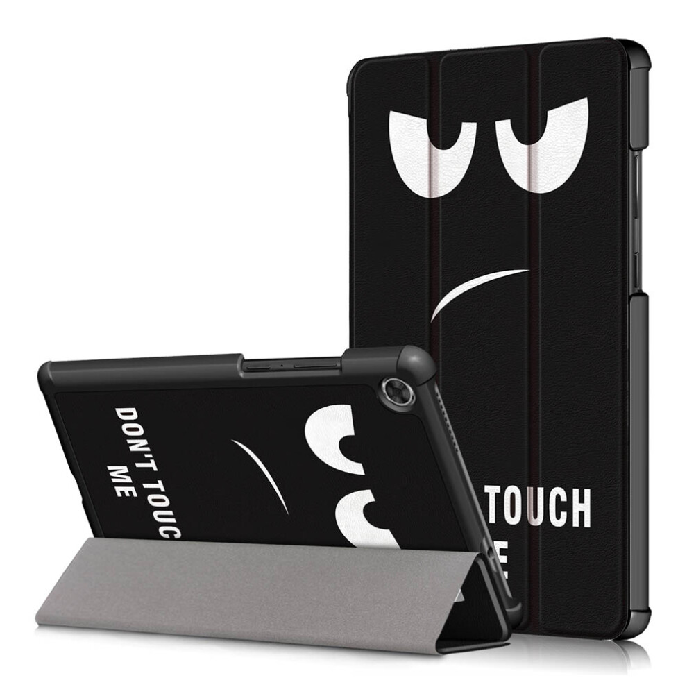 Tri Fold Pringting Tablet Case Cover For Lenovo Tab M8 Tablet Big Eyes Version 3796736971598